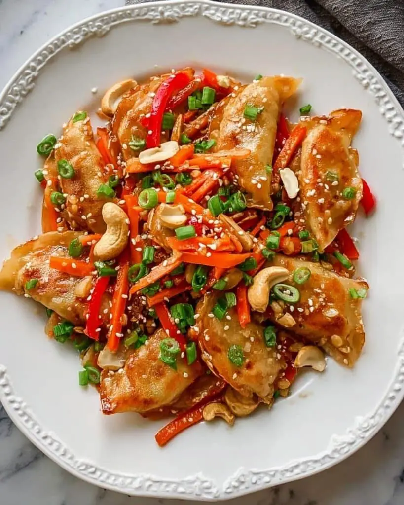 Quick Potsticker Stir Fry
