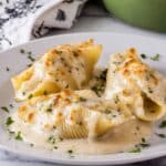 Chicken Alfredo Stuffed Shells Recipe