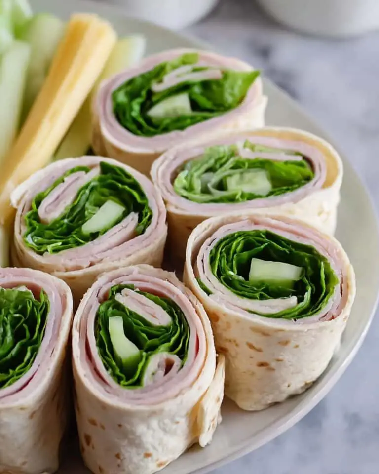 Turkey and Cheese Roll-Ups Recipe