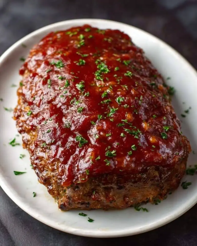 Honey BBQ Meatloaf Recipe