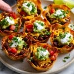 Easy Taco Cups Recipe