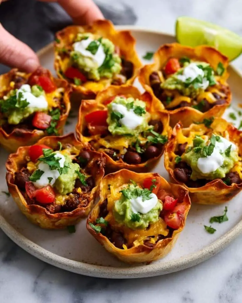 Easy Taco Cups Recipe