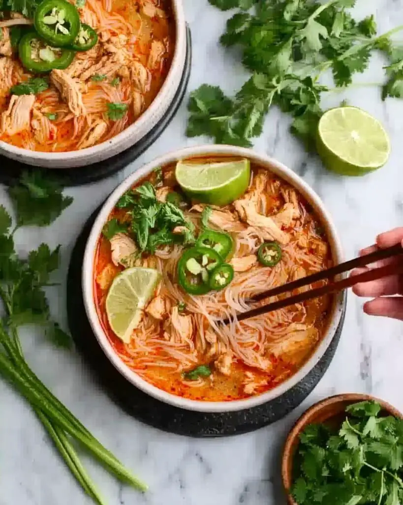 Thai Red Curry Noodle Soup Recipe