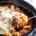 Crock Pot Baked Ziti Recipe