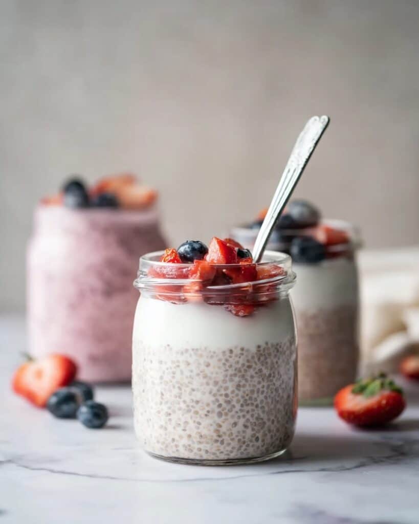 Strawberry Chia Pudding Recipe