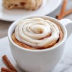 Cinnamon Roll Mug Cake Recipe