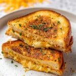 Easy Garlic Bread Grilled Cheese Recipe