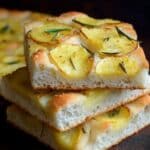 Authentic Italian Potato Pizza (Pizza con Patate) with Yellow Idaho Recipe