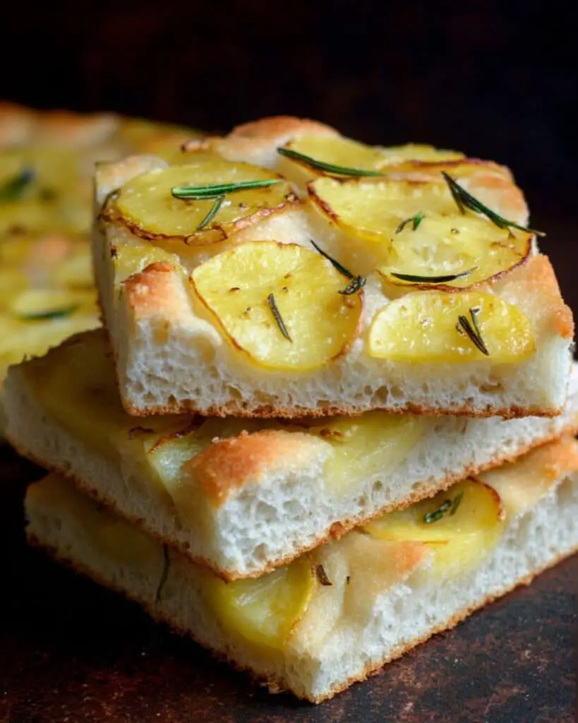 Authentic Italian Potato Pizza (Pizza con Patate) with Yellow Idaho Recipe