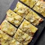 Classic Potato Pizza with Fresh Rosemary Recipe