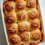 Pizza Sliders with Pepperoni & Hot Honey Recipe
