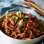 Mexican Shredded Chicken in Smokey Chipotle Red Sauce Recipe