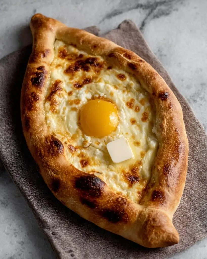 Adjaruli Khachapuri Recipe