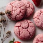 Vegan Strawberry Sugar Cookies Recipe