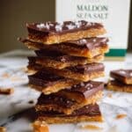 Sea Salt Chocolate-Caramel Crackers Recipe