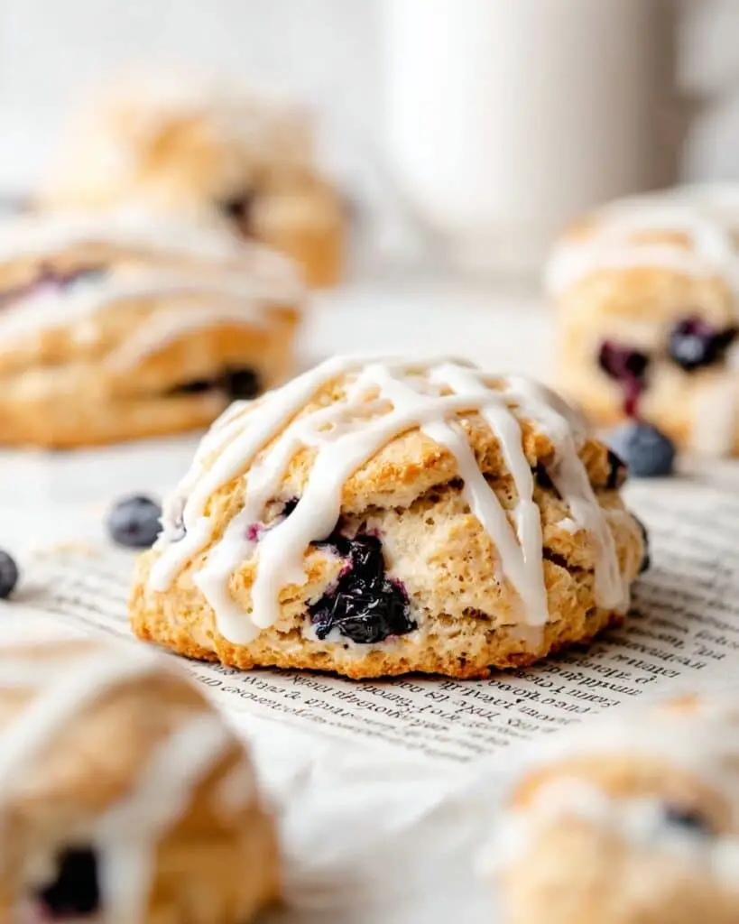 Better Than Starbucks Blueberry Scones Recipe