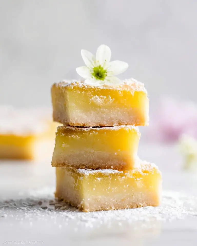 Lemon Bars Recipe