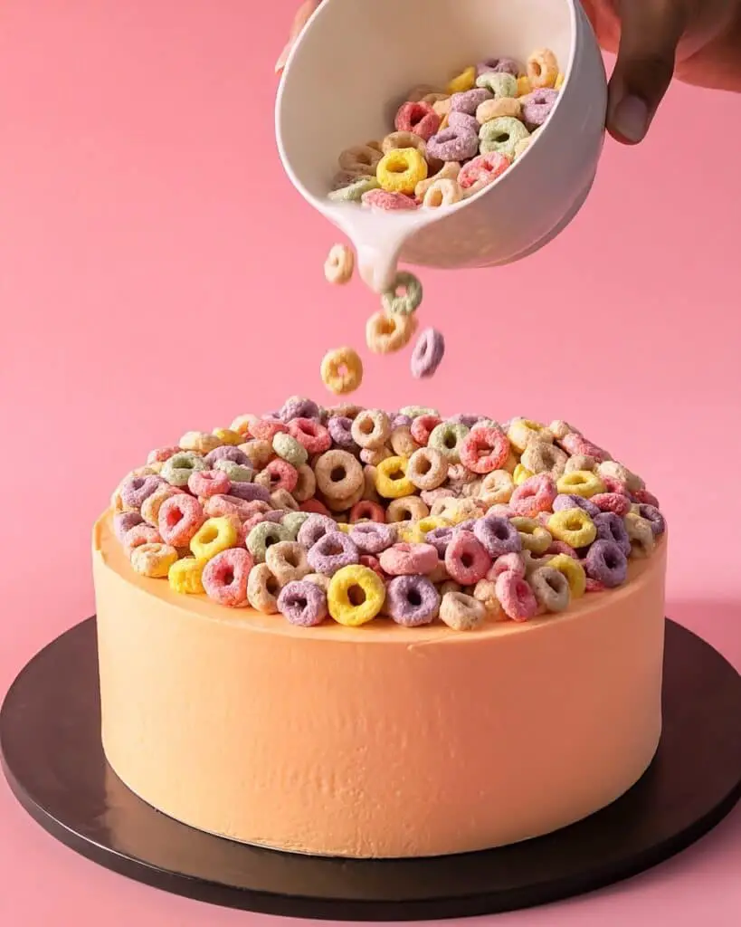 Cereal Bowl Cake Recipe
