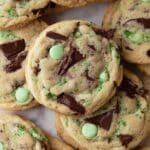Mint Chocolate Chip Cookies Recipe