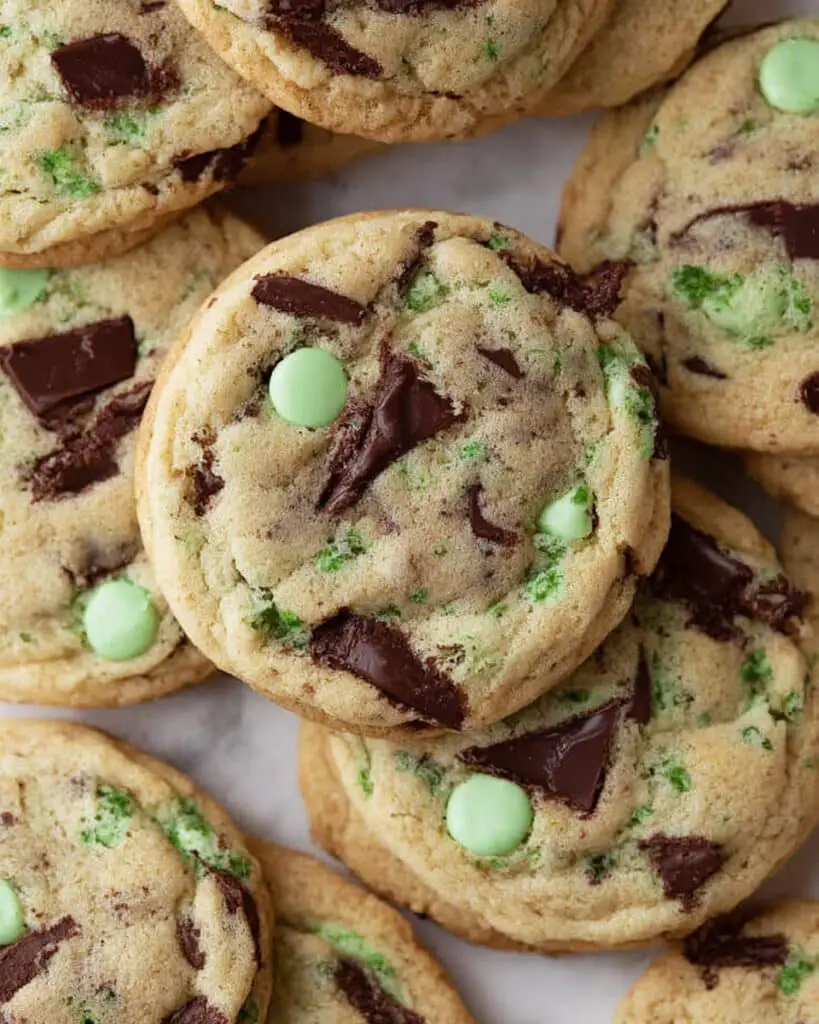 Mint Chocolate Chip Cookies Recipe