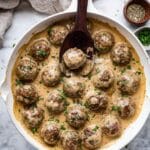 Swedish Meatballs with Creamy Sauce Recipe