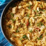 One-Pot Leftover Roast Chicken Pasta Recipe