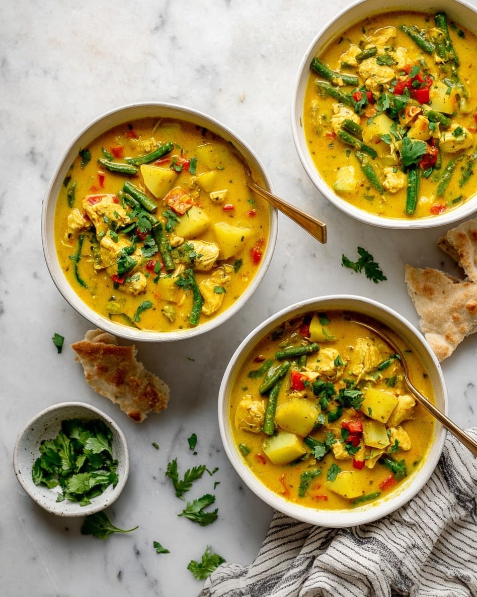 Creamy Coconut Curry Chicken Soup - Warm & Flavorful Comfort