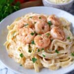 Creamy Garlic Shrimp Pasta Recipe