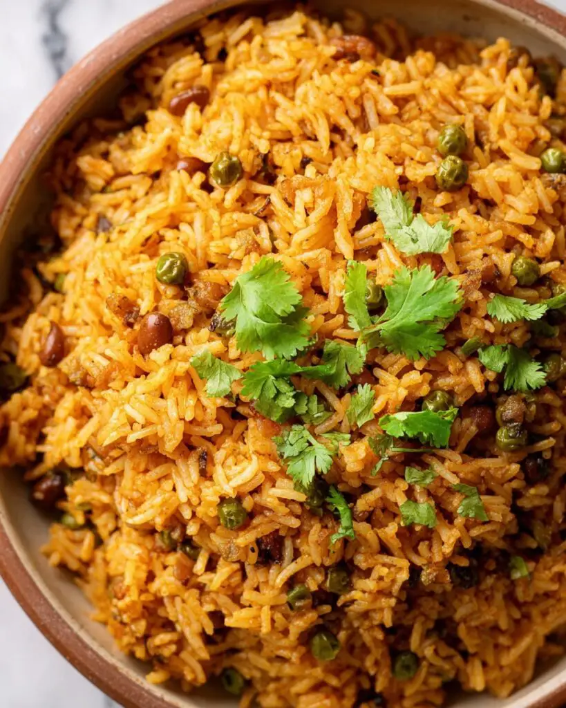 Arroz con Gandules: Puerto Rican Rice with Pigeon Peas Recipe