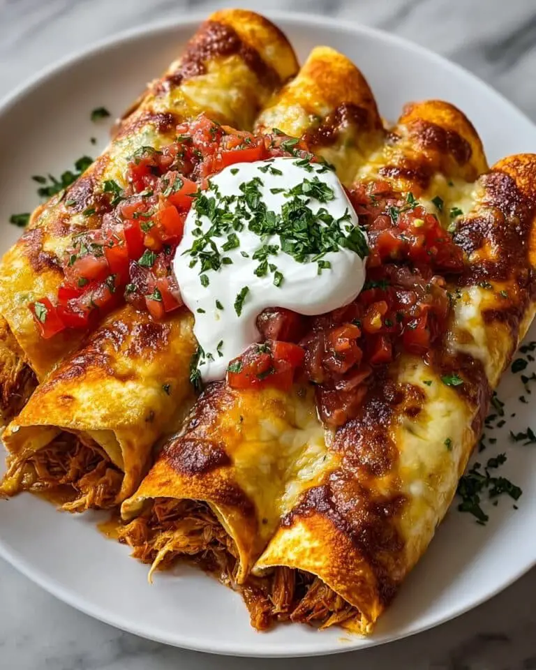 Easy Baked Chicken Taquitos Recipe