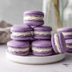 French Macaron Recipe with Vanilla Buttercream Frosting Recipe