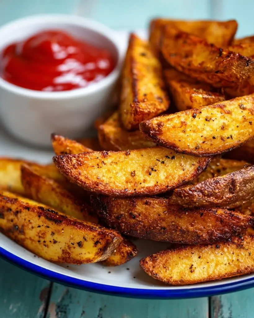 Crispy Baked Potato Wedges Recipe