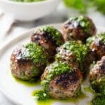 Chimichurri Whole30 Meatballs Recipe