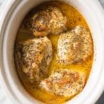 Creamy Slow Cooker Chicken Breast with Parsley and Paprika Recipe