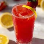 Quick Hibiscus Tea Strawberry-Lemonade Refresher