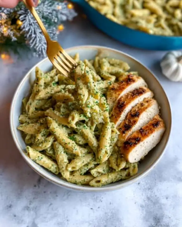Creamy Pesto Sauce Pasta (Easy One-Pot Recipe) Recipe
