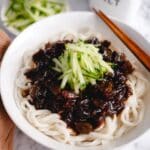 Jajangmyeon (Korean Black Bean Noodles) Recipe