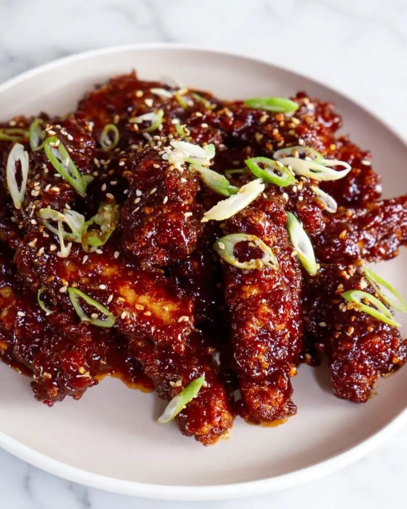 Korean Fried Chicken Air Fryer Recipe