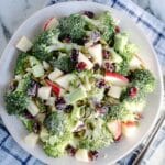 Broccoli Salad with Dried Cranberries Recipe