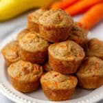 ABC Mini Muffins (Apple, Banana, Carrot) Recipe