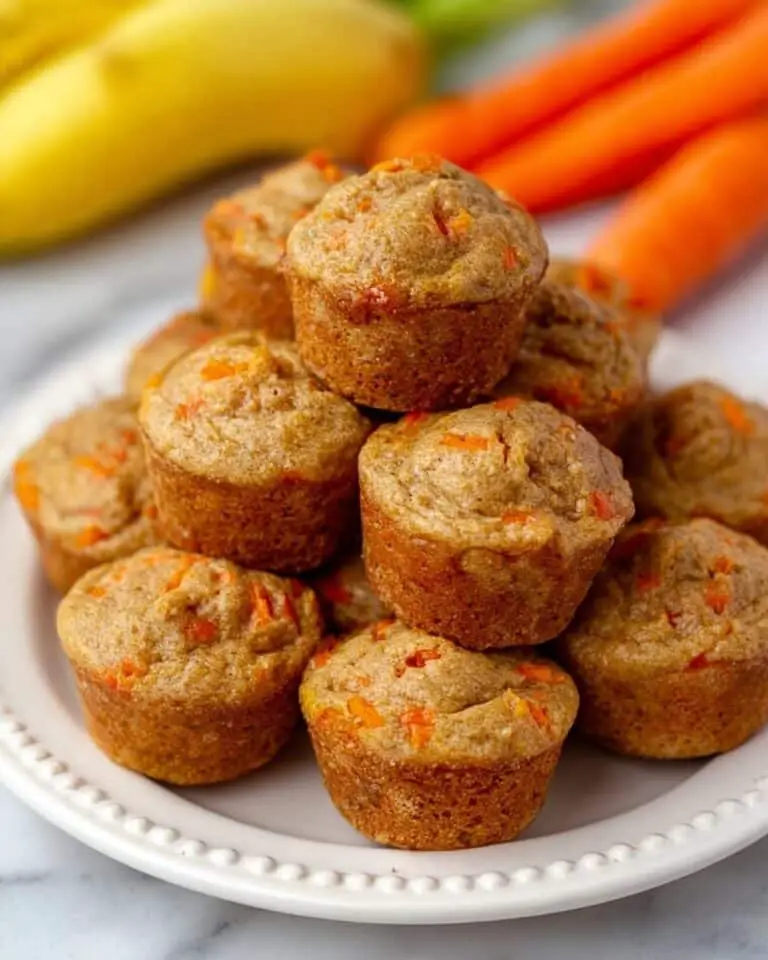 ABC Mini Muffins (Apple, Banana, Carrot) Recipe