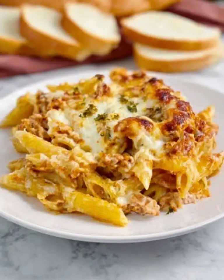 Crock Pot Baked Ziti