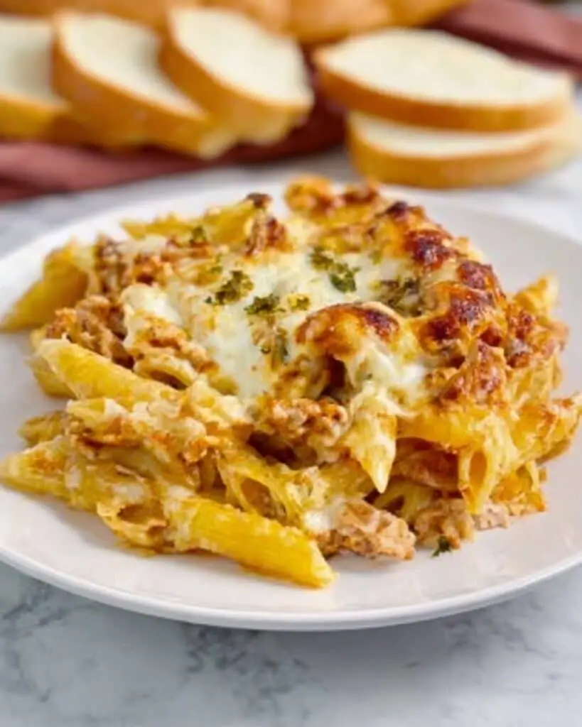 Crock Pot Baked Ziti
