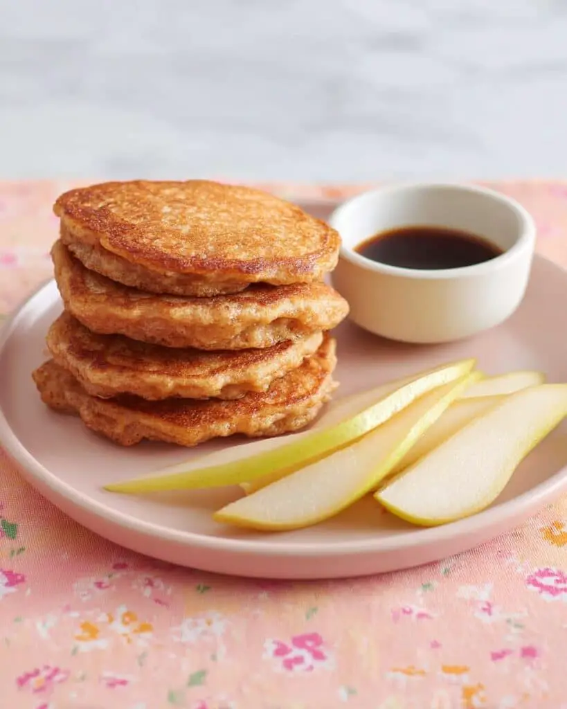 Fluffy Carrot Pancakes with Yogurt and Warm Spices Recipe