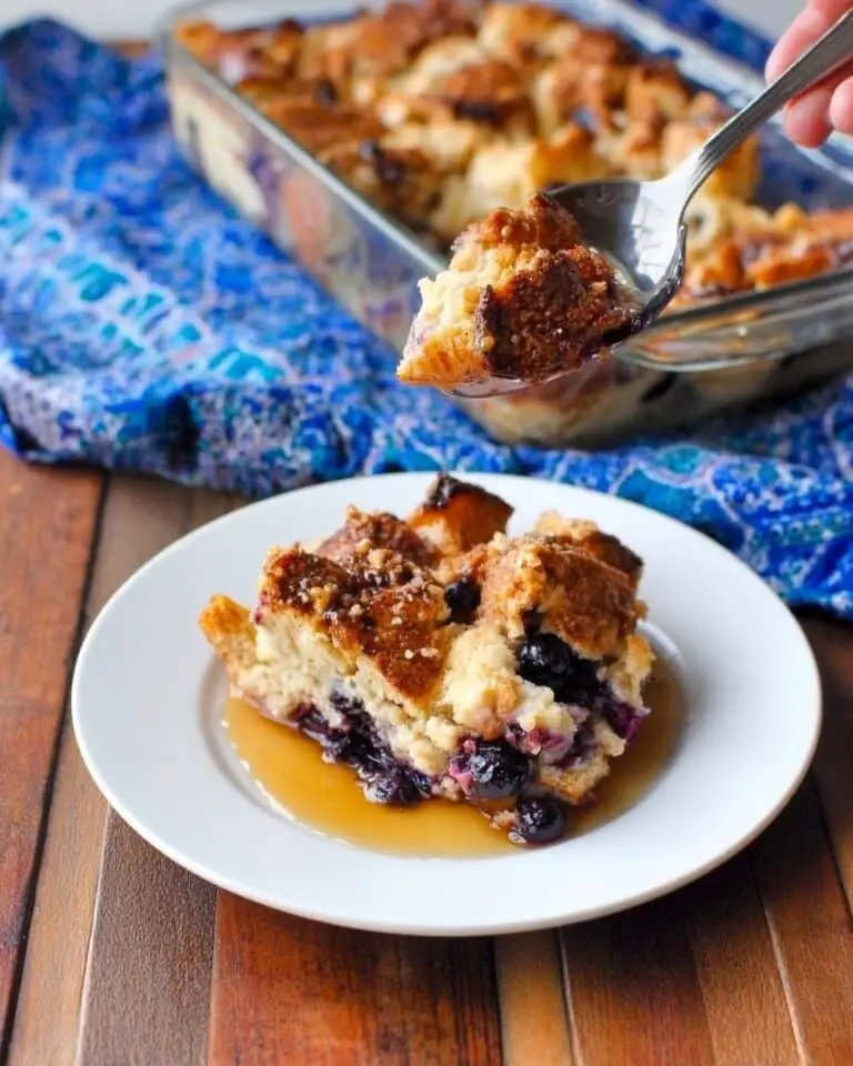 Unbelievable Blueberry French Toast Casserole Recipe