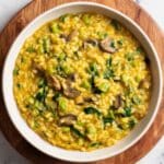 Savory Protein Lentil and Oatmeal Porridge Recipe