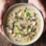 Creamy Chicken Mushroom Soup Recipe