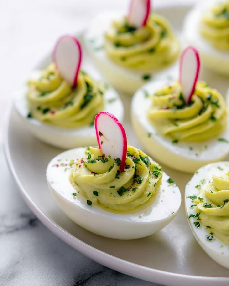 Avocado Deviled Eggs Recipe