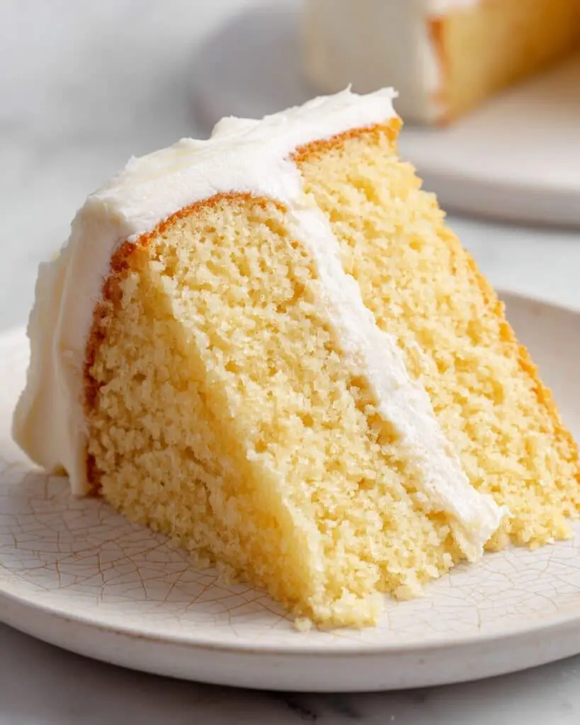 Soft Vanilla Cake Recipe