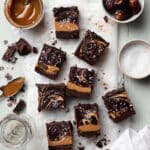 No Bake Almond Caramel Brownies (Vegan Gluten-Free) Recipe